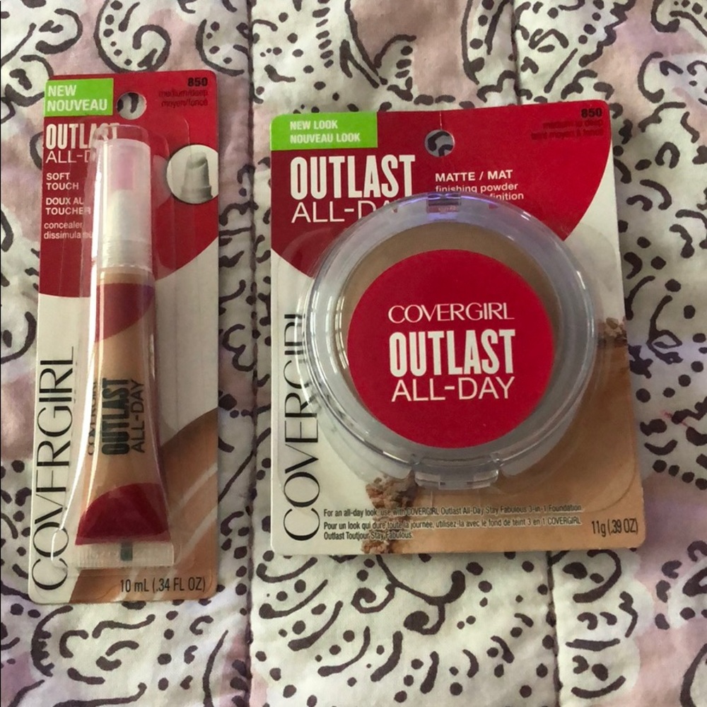 Covergirl Outlast All-Day Face Bundle: NEW